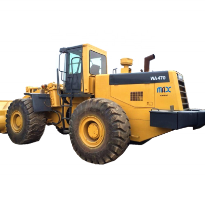 Used top loader Komatsu WA470 second hand komatsu wa470 wheel loader hot sale